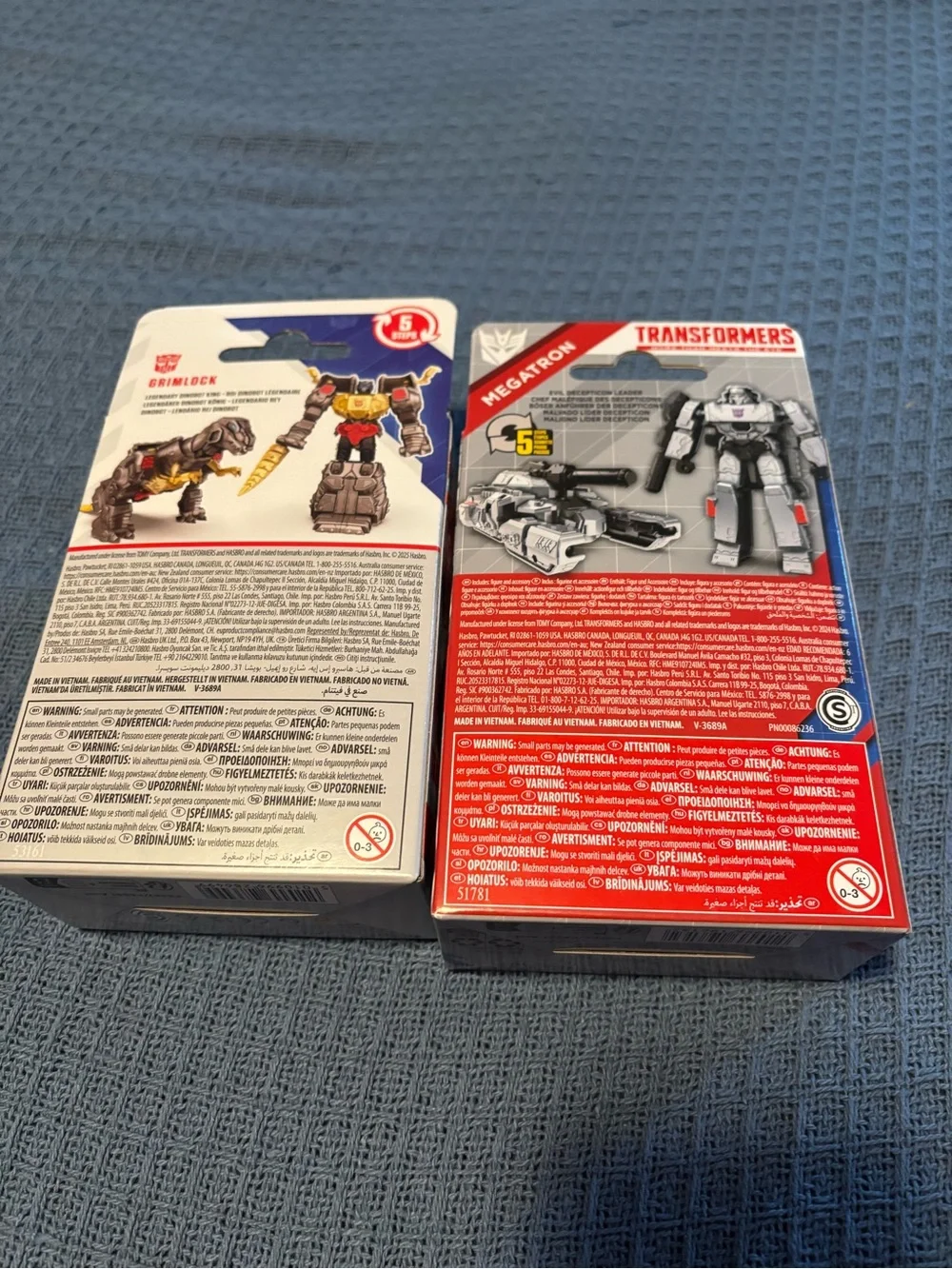 Transformers Grimlock & Megatron Kids Action Figures - Multi-Color